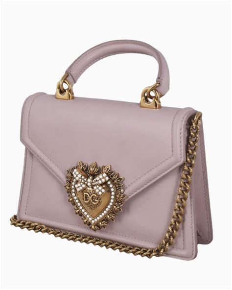 bolsa dolce gabbana rosa